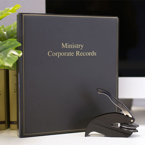 Ministry Corporate Records Kit™